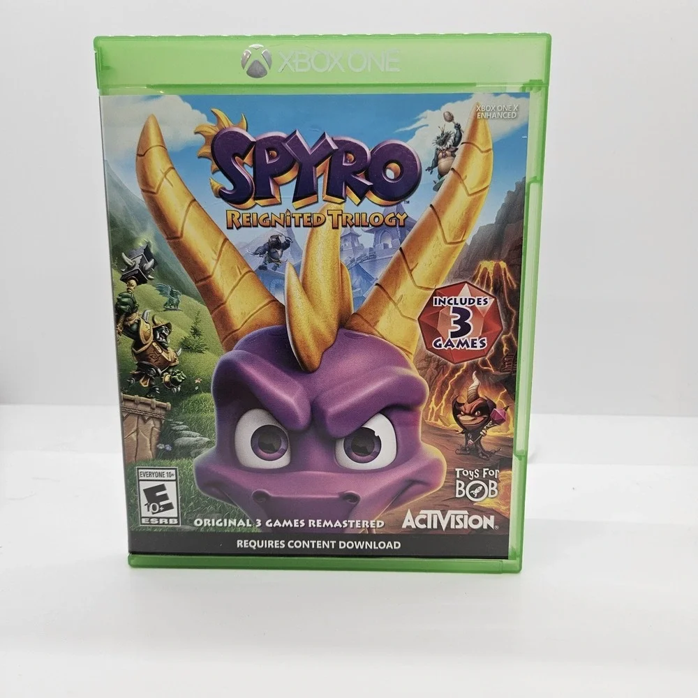 Spyro Reignited Trilogy Xbox One –‎ Complete w/ Case & Disc